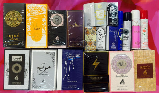 20 pice perfume combo 120 aed free delivery